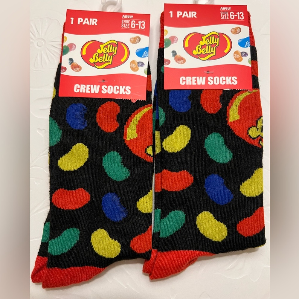 Jelly Belly Casual Sock Set
Mix/match: 1 for $5, 2 for $8, 3 for $12, 4 for $15